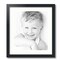 ArtToFrames 18x20" Matted Picture Frame with 14x16" Single Mat Photo Opening Framed in 1.25" Black and 2" Mat (FWM-3926-18x20)